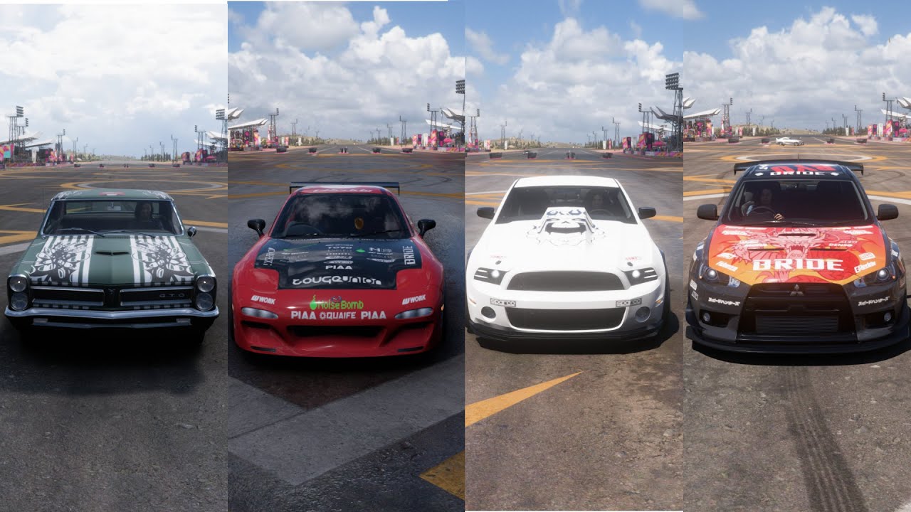 Recreating BOSS Cars from Need For Speed Pro Street in Forza Horizon 5.