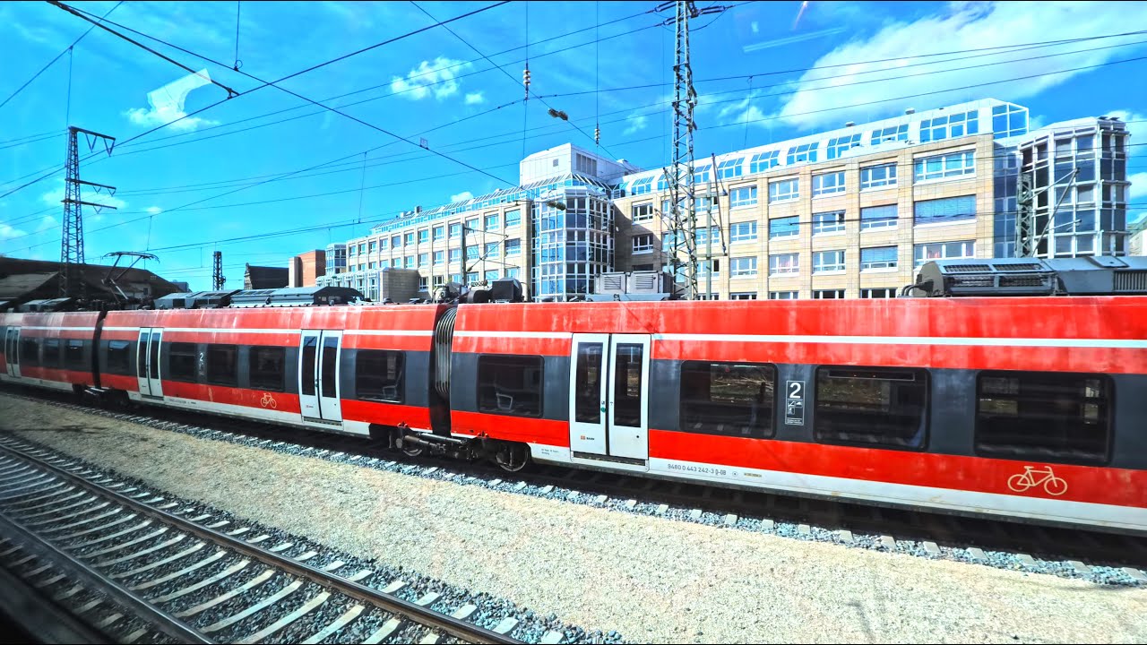 Erlangen to Nuremberg by Train (€6.30) single journey