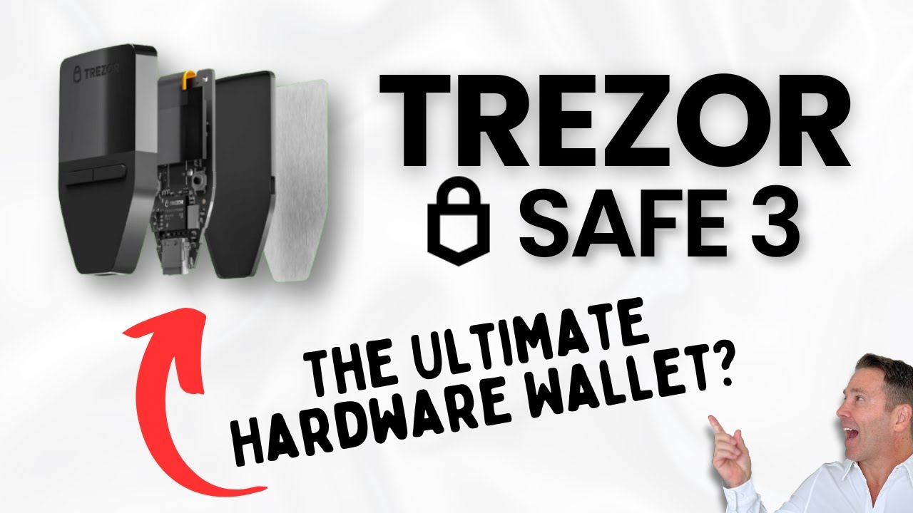 Trezor Safe3 | Лучший аппаратный биткоин-кошелек? 🔒🔑