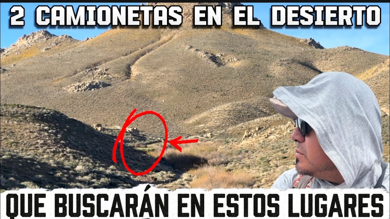 2 camionetas en el desierto que buscaran en estos lugares 