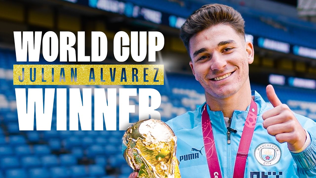 JULIAN ALVAREZ WORLD CUP WINNER | 