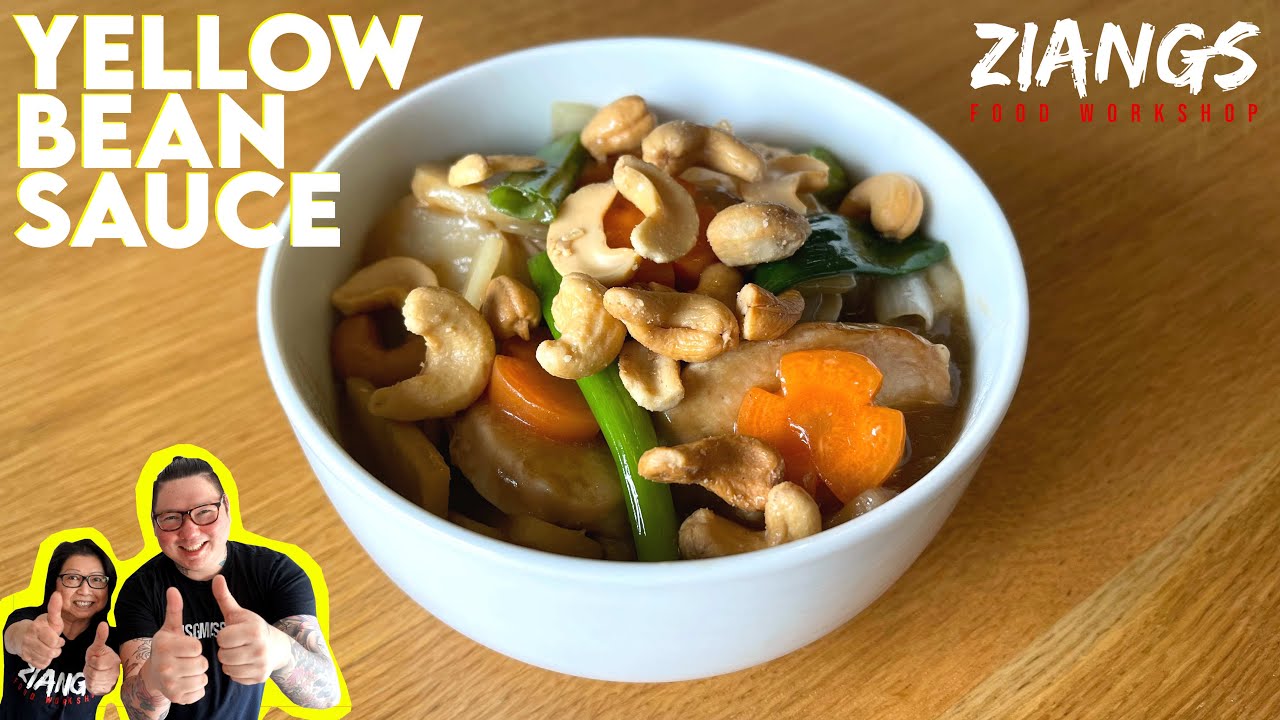 Ziangs: китайская курица на вынос в соусе из желтых бобов с кешью