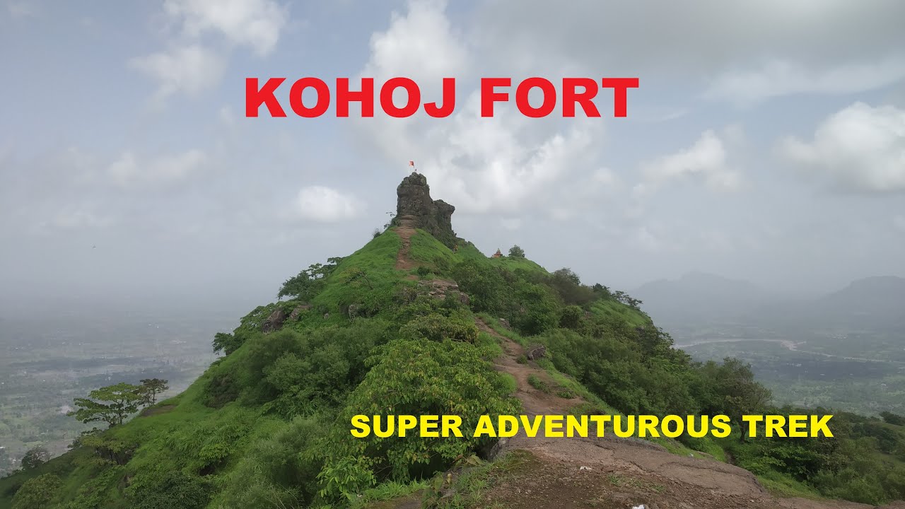Kohoj Fort and waterfalls & lake Trek - Palghar - How to reach - Man Shaped pinnacle