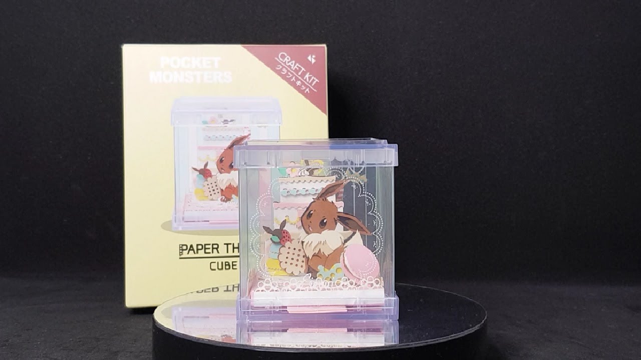 PAPER THEATER -Cube- Pokemon PTC-03 Eevee | Marks'N'Crafts