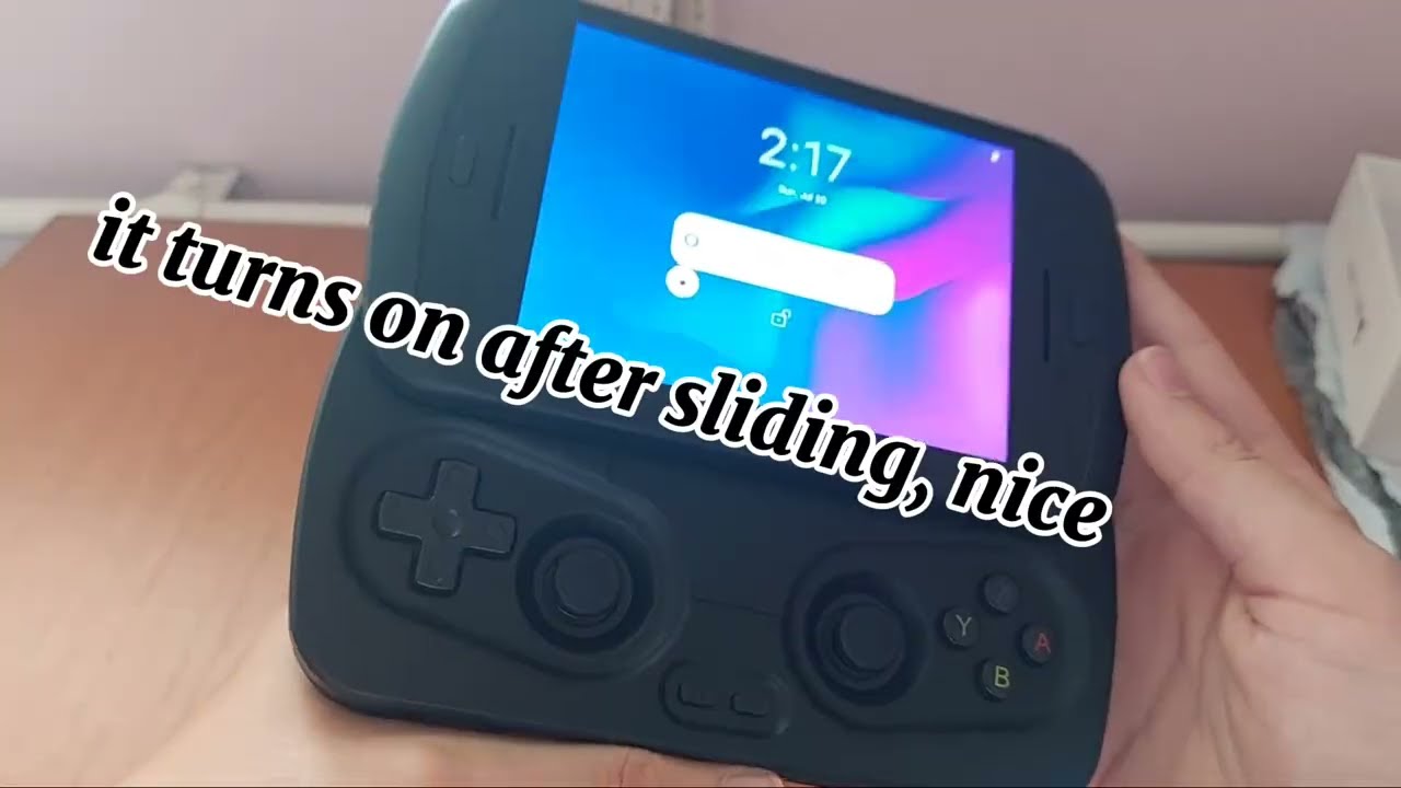 It's finally here! Anbernic RG slide unboxing @ANBERNIC