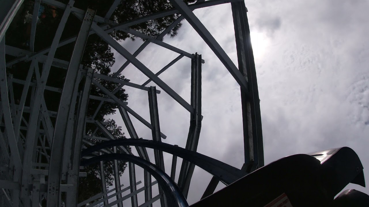 Twisted Cyclone POV 4K Front Seat - Six Flags Over Georgia 2021
