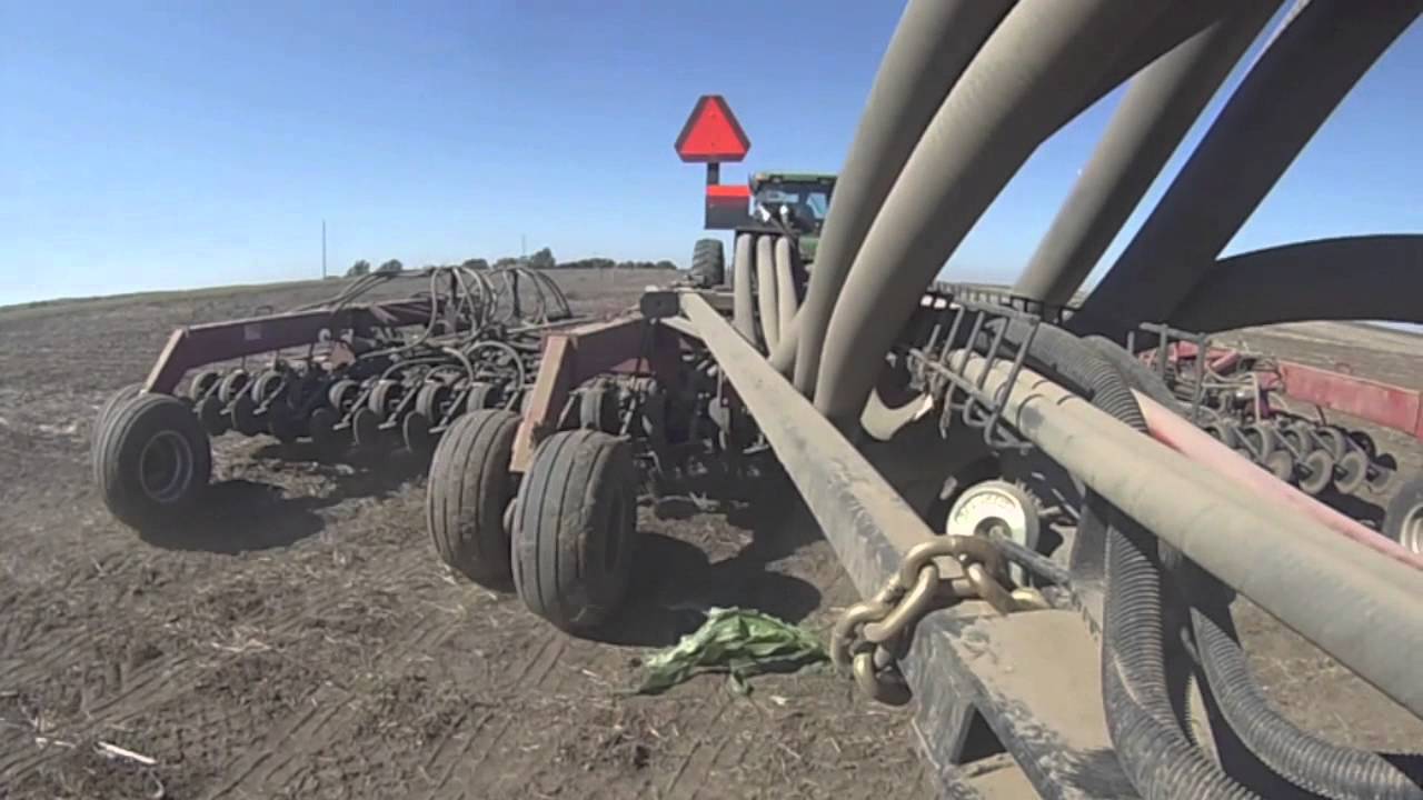 Seeding Winter Wheat (Filmed with a GoPro Camera)