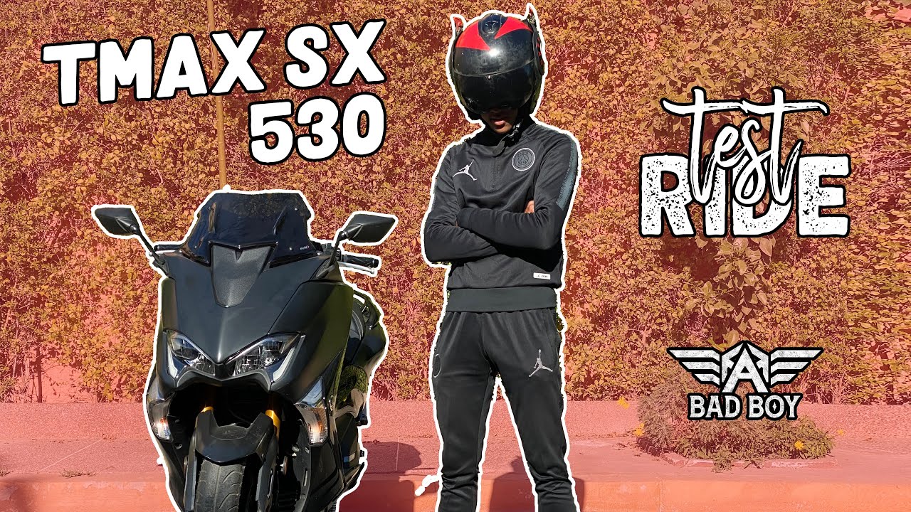 Test Ride Tmax 530 Sx sport تجربة دراجة تماكس المحبوبة عند المغاربة