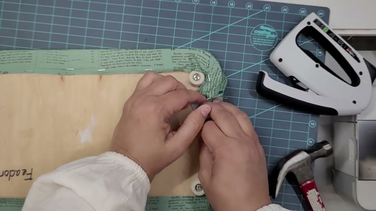 HOW TO MAKE A MINI IRONING BOARD!