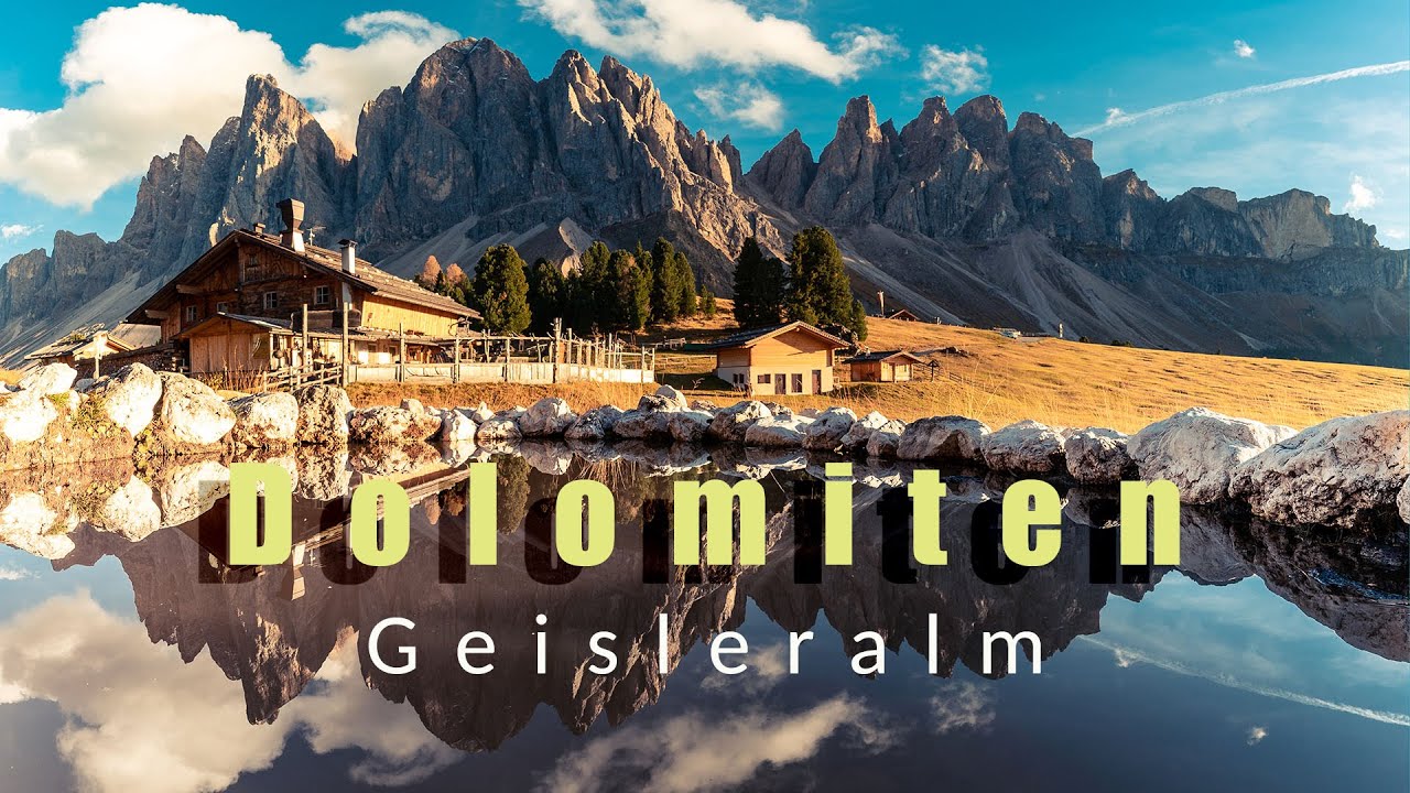 Auf der Geisleralm fotografieren!