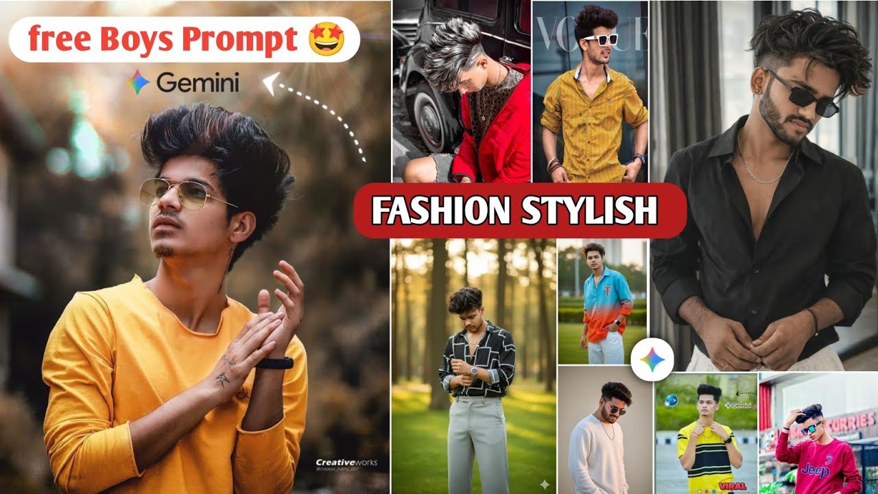 Top 310+ 4k High quality Stylish fashion Boys Prompt 🔥 How To Create Professional Prompt 🤩
