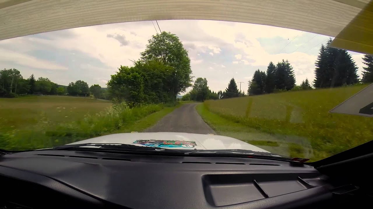 Rallye Ain-Jura 2014 ES4 BMW M3 gr.A Blanchard-Helfer inboard