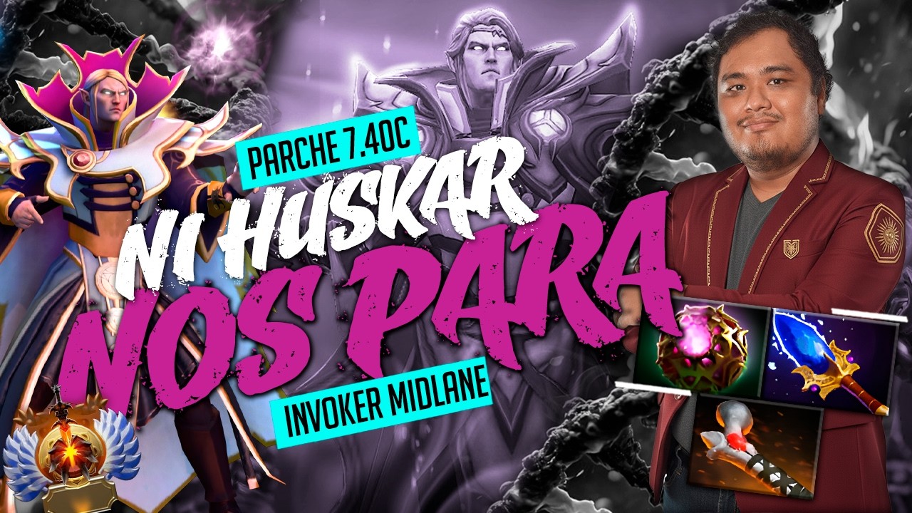 ASEGURA EL JUEGO CUANDO SABES QUE TU EQUIPO NO TE VA A SEGUIR, FACILITO NOMA - Invoker Medio