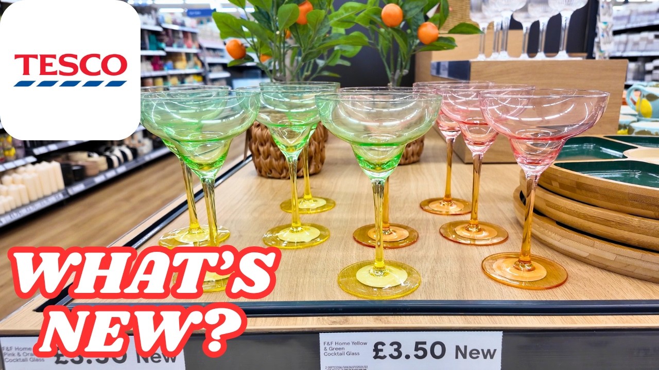 What's New in TESCO HOME - Latest Homeware & Tableware Arrivals - 29 June 2026
