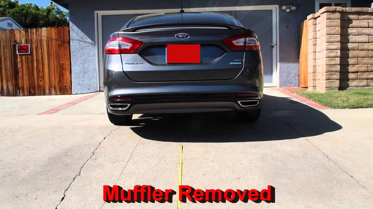 2014 Ford Fusion SE 2.0L EcoBoost w/Muffler Delete