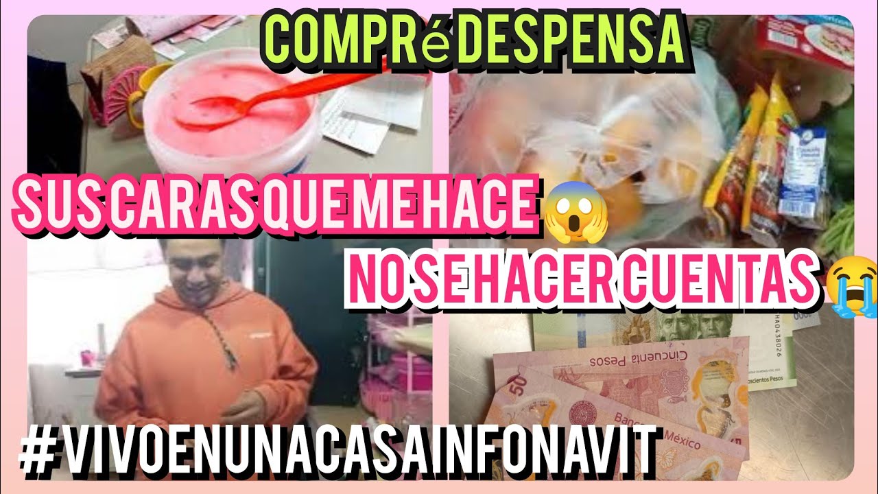 🥦 SURTIENDO LA DESPENSA SEMANAL 🛒SUS CARAS QUE ME HACE 😱NO SE HACER CUENTAS 🥺