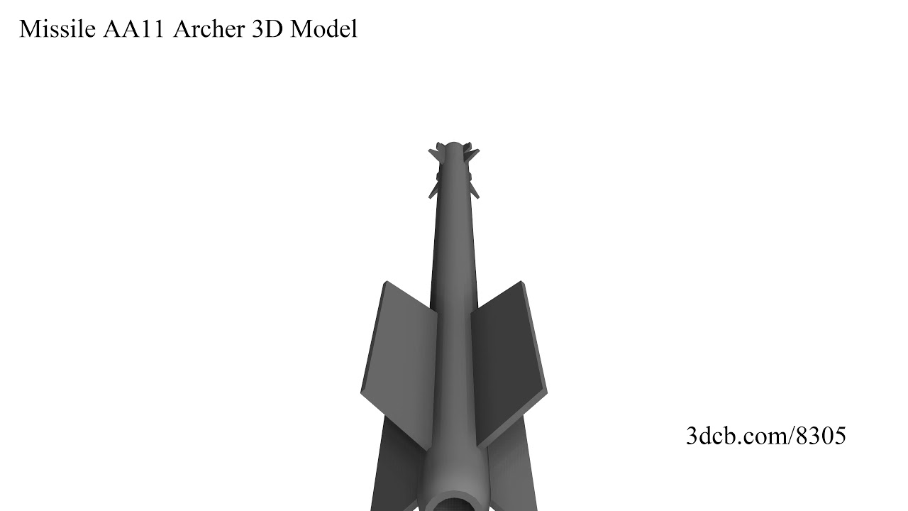 Missile AA11 Archer 3D Model