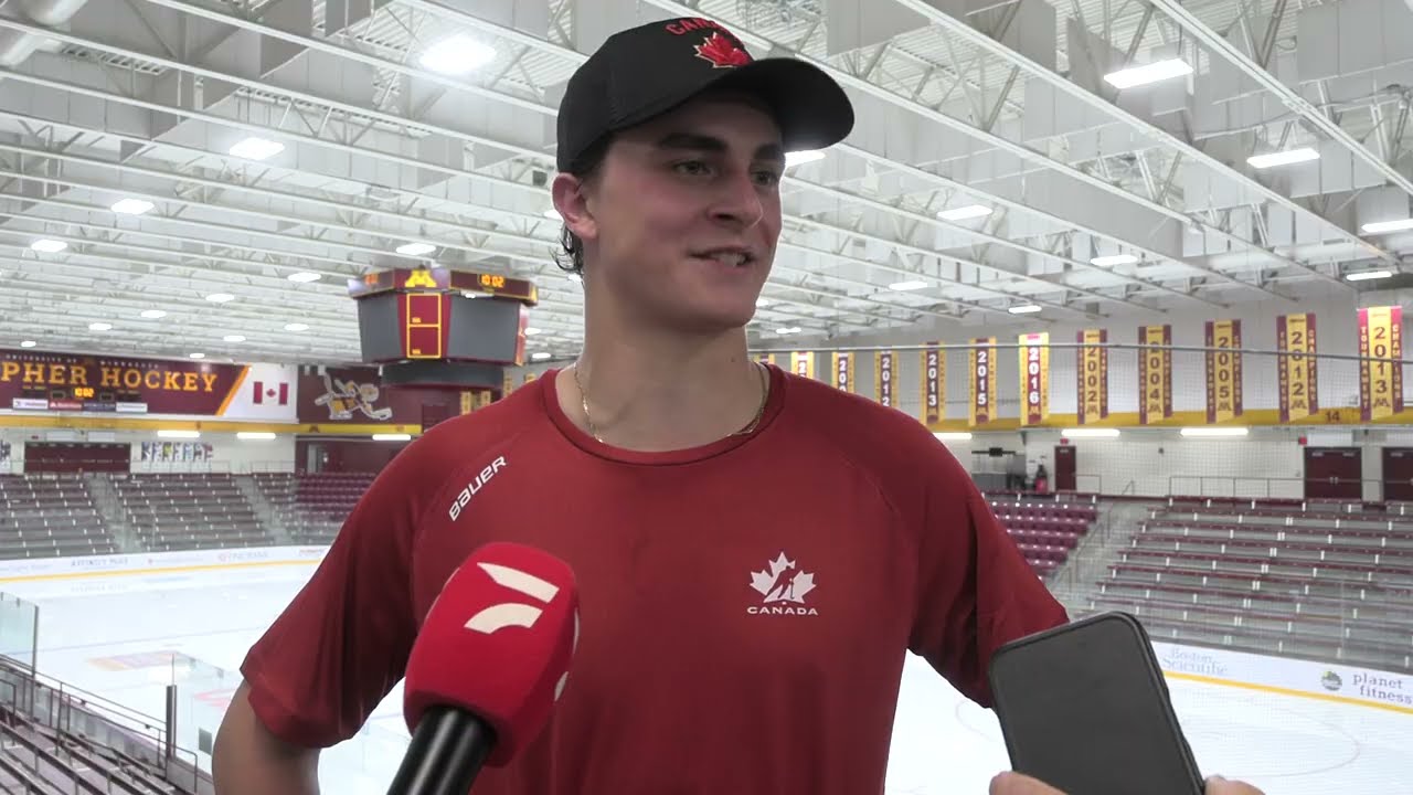 Flyers Pick Porter Martone Discusses Michigan State Commitment, Taking On Leadership Role For Canada