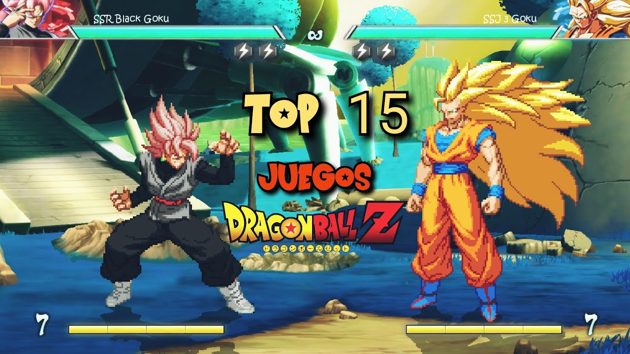 TOP 15 JUEGOS DE DRAGON BALL Z PARA ANDROID