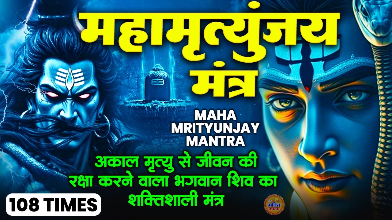 Mahamrityunjay Mantra 108 Times- महामृत्युंजय मंत्र सुनने से मृत्यु और यमराज आपके करीब नहीं आ सकते