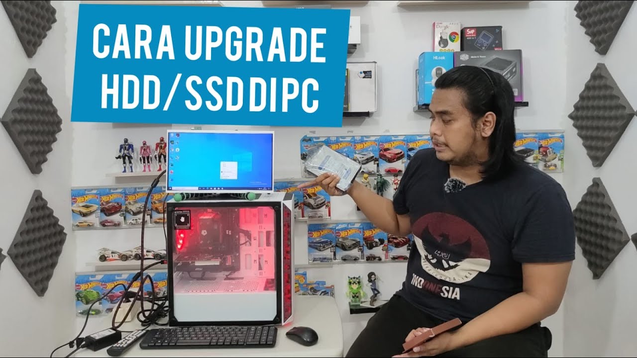 Step By Step Upgrade HDD/SSD (pasang sampai partisi)