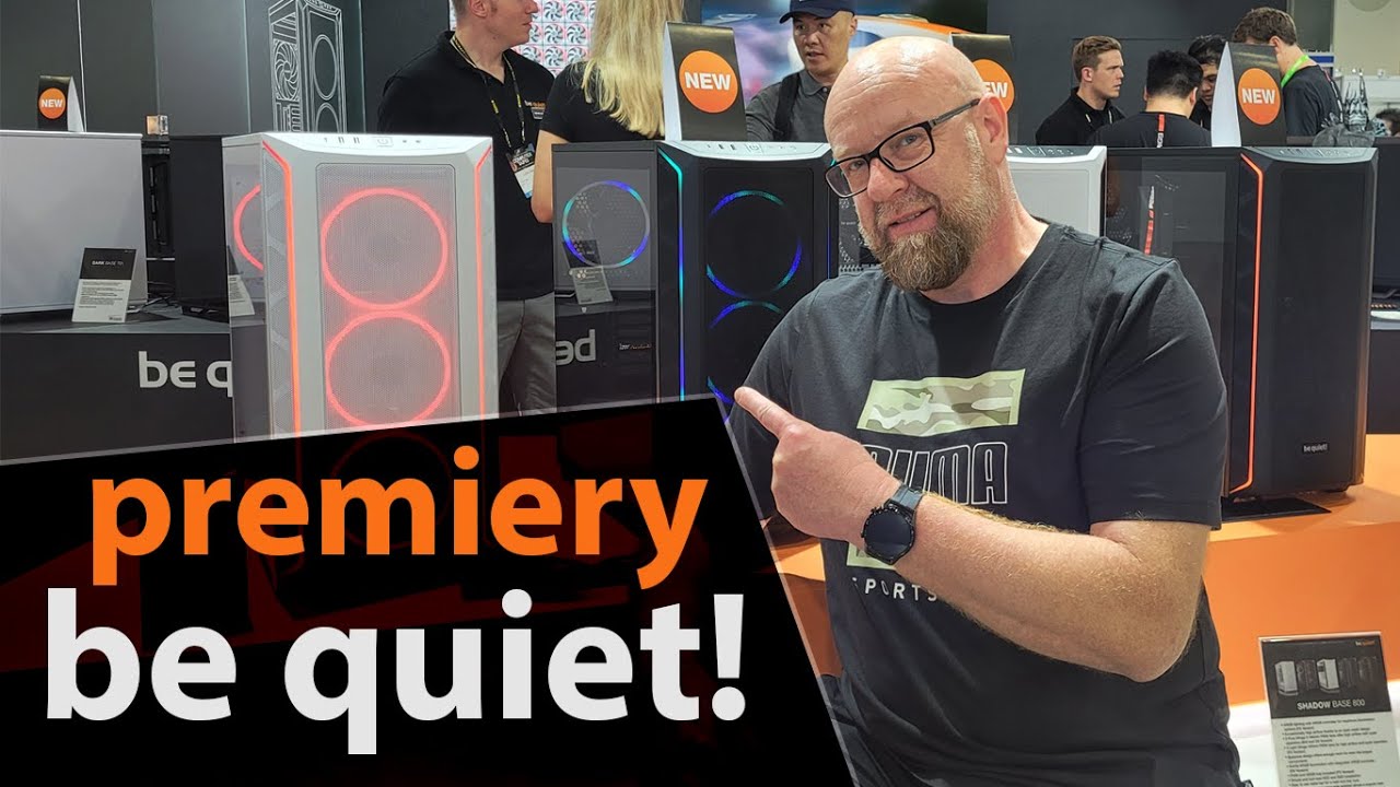 Computex 2023 / Nowe obudowy od  be quiet!