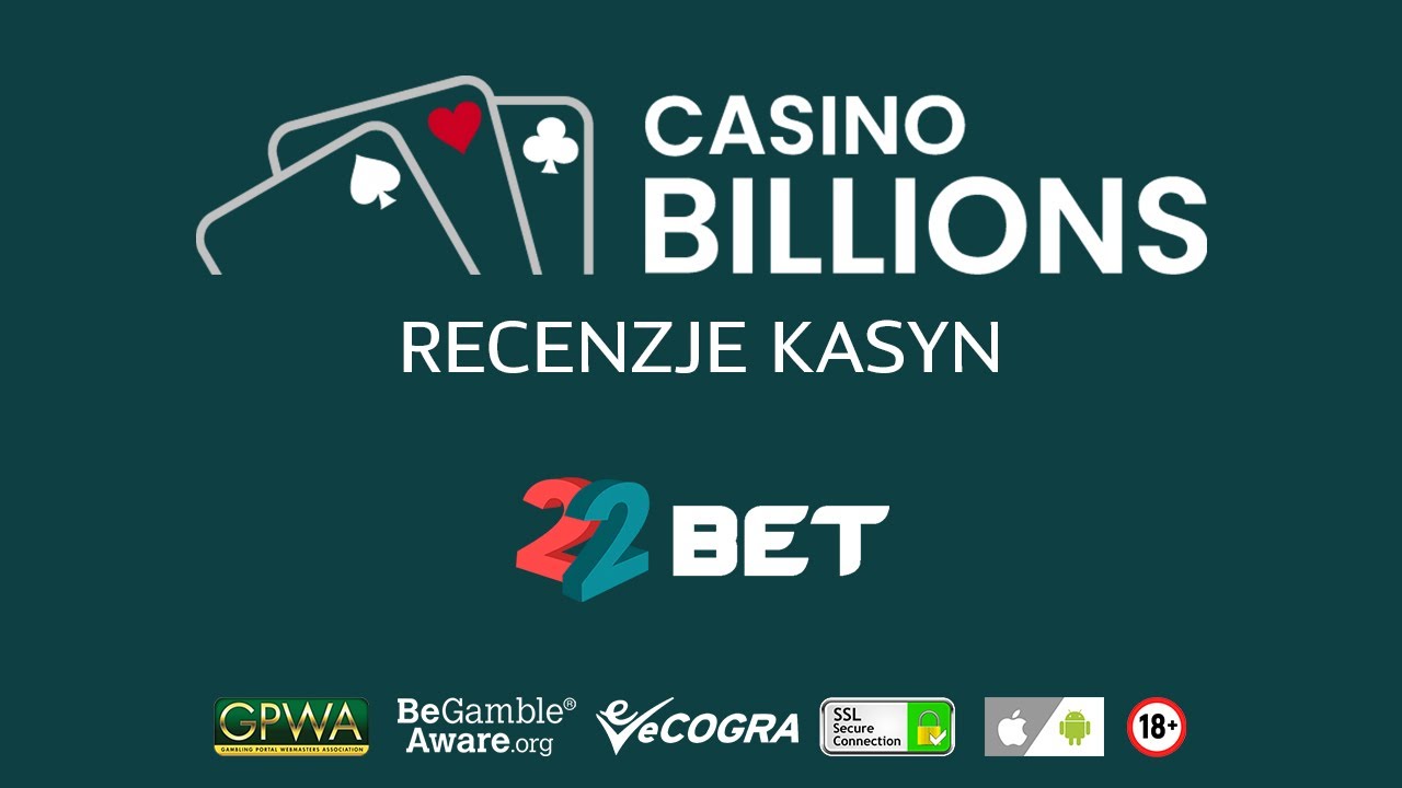 Video recenzja kasyna 22Bet - Casino Billions Polska - Youtube