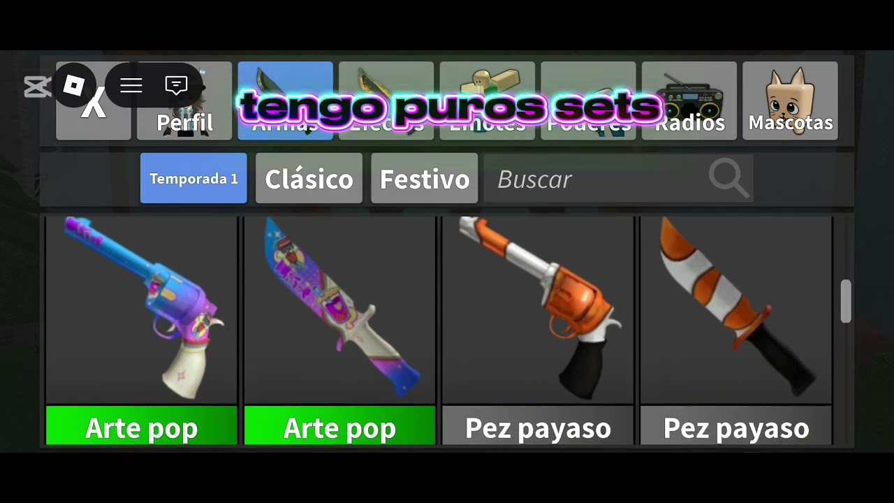 Mi inventario ashetick ( primer video del año y losiento por estar inactivo ) #mm2 