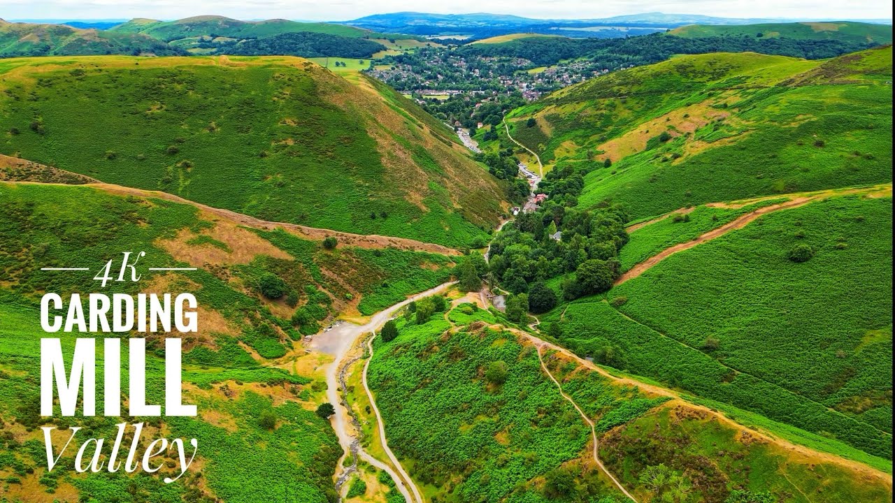 Carding Mill Valley drone 4K