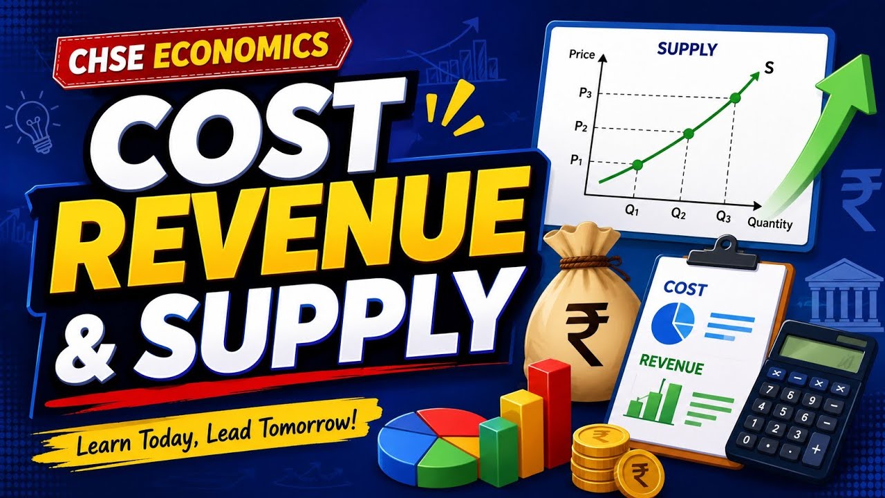 Cost and types of Cost | CHSE | +2 2nd Year | Economics | Chapter 4 | Cost , Revenue and Supply 