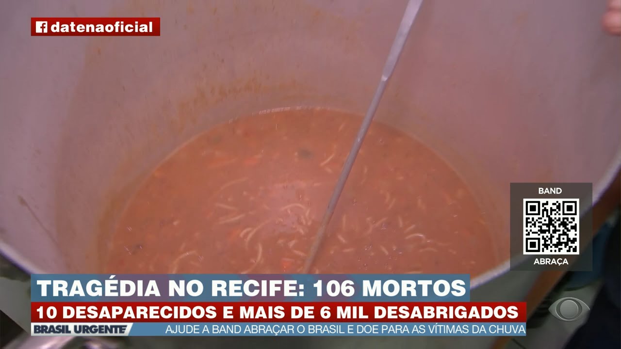 Chuva no Recife preocupa autoridades