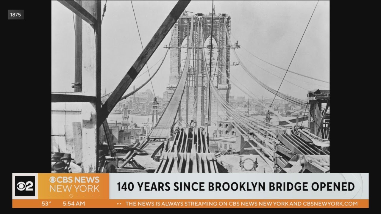Today marks 140 years since opening of Brooklyn Bridge