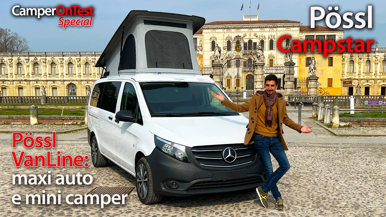 Pössl Campstar-Pössl Vanline: maxi auto e mini camper