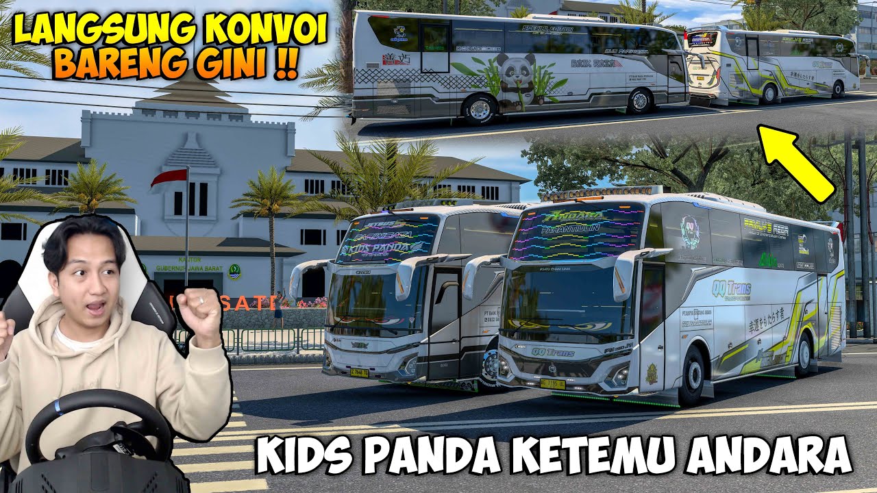 KIDS PANDA KETEMU ANDARA LANGSUNG DI AJAK KONVOI BARENG !! SERU BANGET DUET BASURI INI