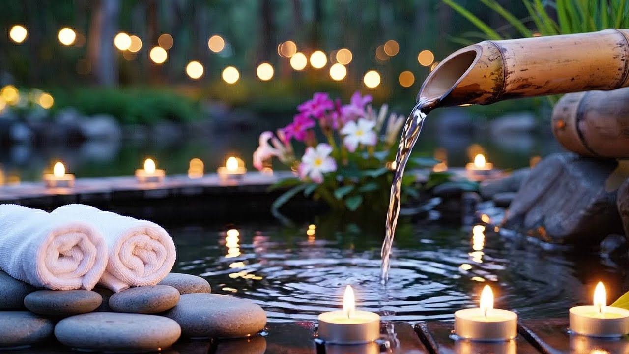 Relaxing Music + Soothing Water Sounds 🌿 Deep Healing to Release Stress, Worry & Emotional Fatigue