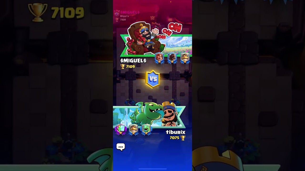 Partida de Clash Royale