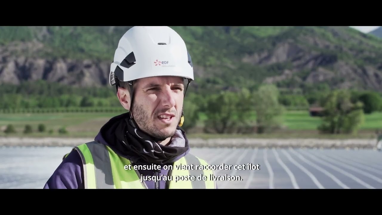 Découvrez la centrale solaire flottante de Lazer  ☀ - EDF power solutions