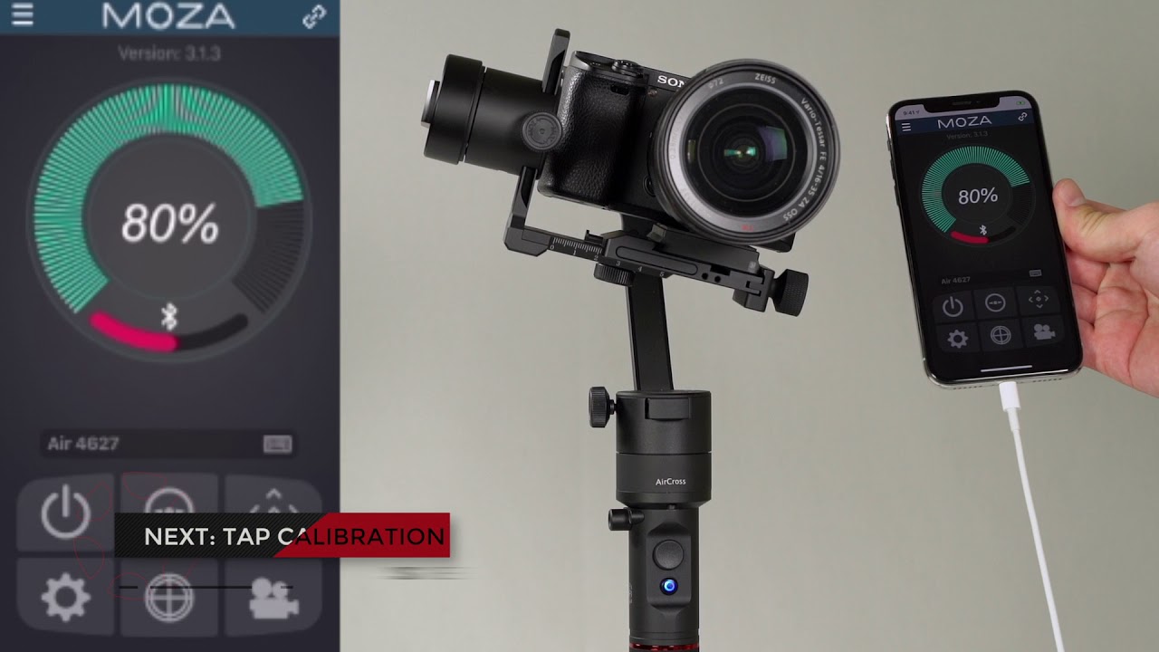 Gimbal Talk How to Calibrate Moza Air and MOZA AirCross