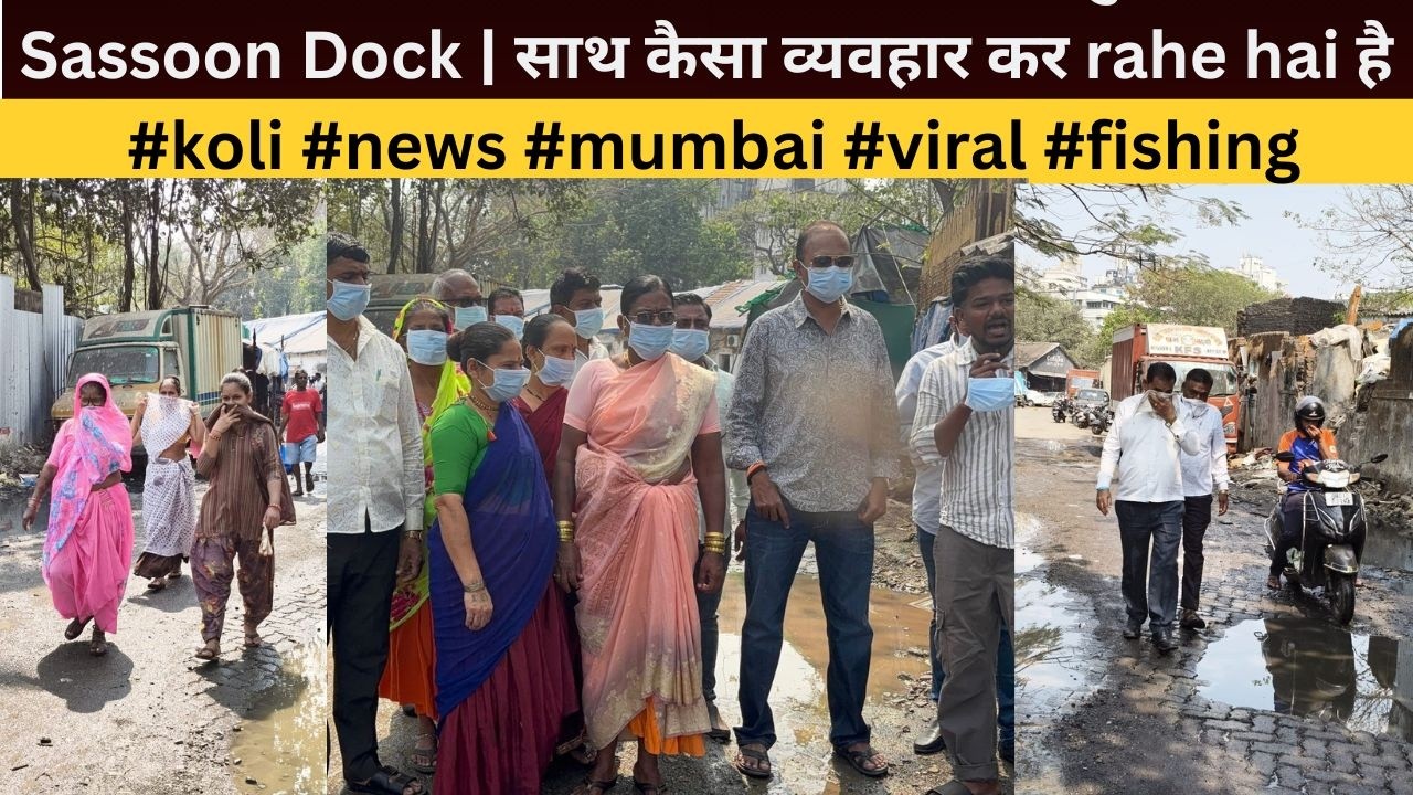 क्या यह MBPT Sassoon Dock के मछुआरों के साथ कैसा व्यवहार करता है #koli #news #mumbai #viral #fishing