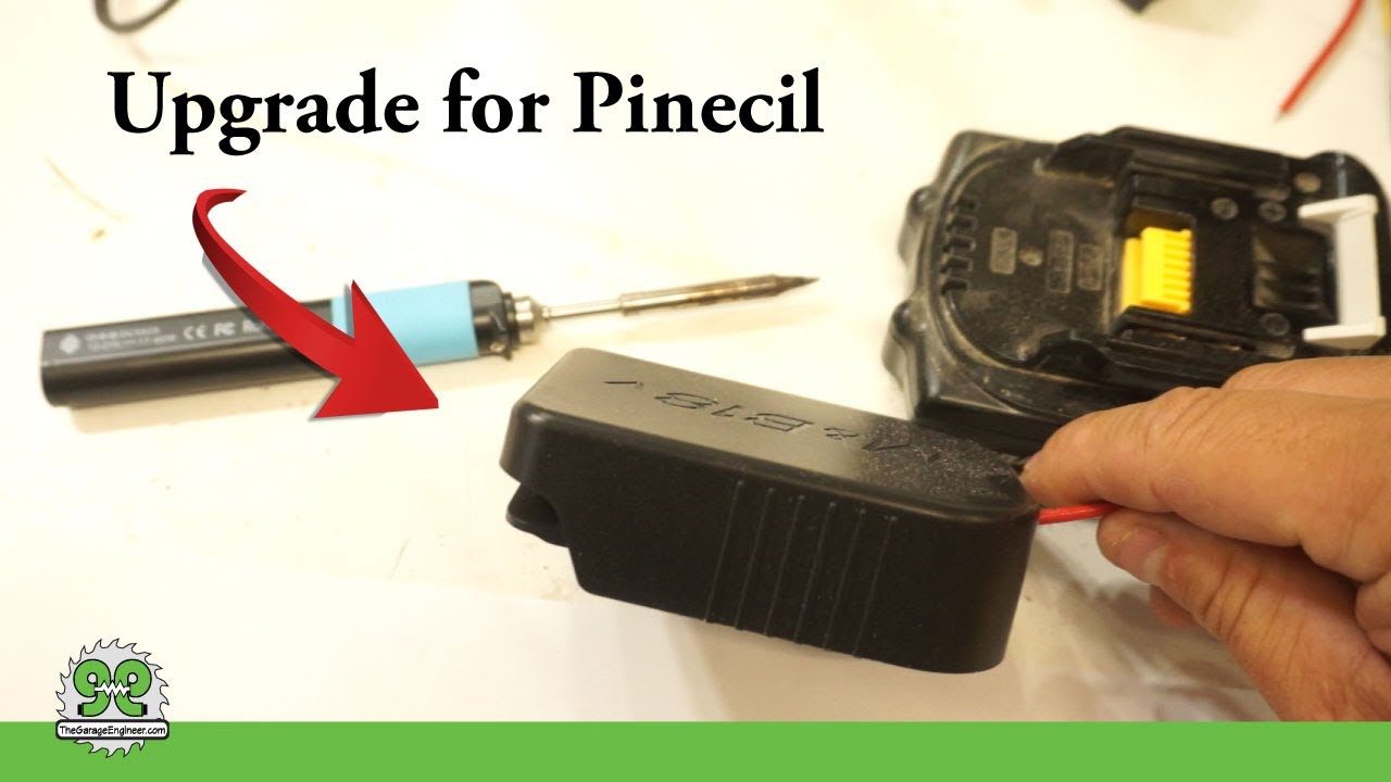 Upgrade to Battery Powered Soldering Iron - Pinecil