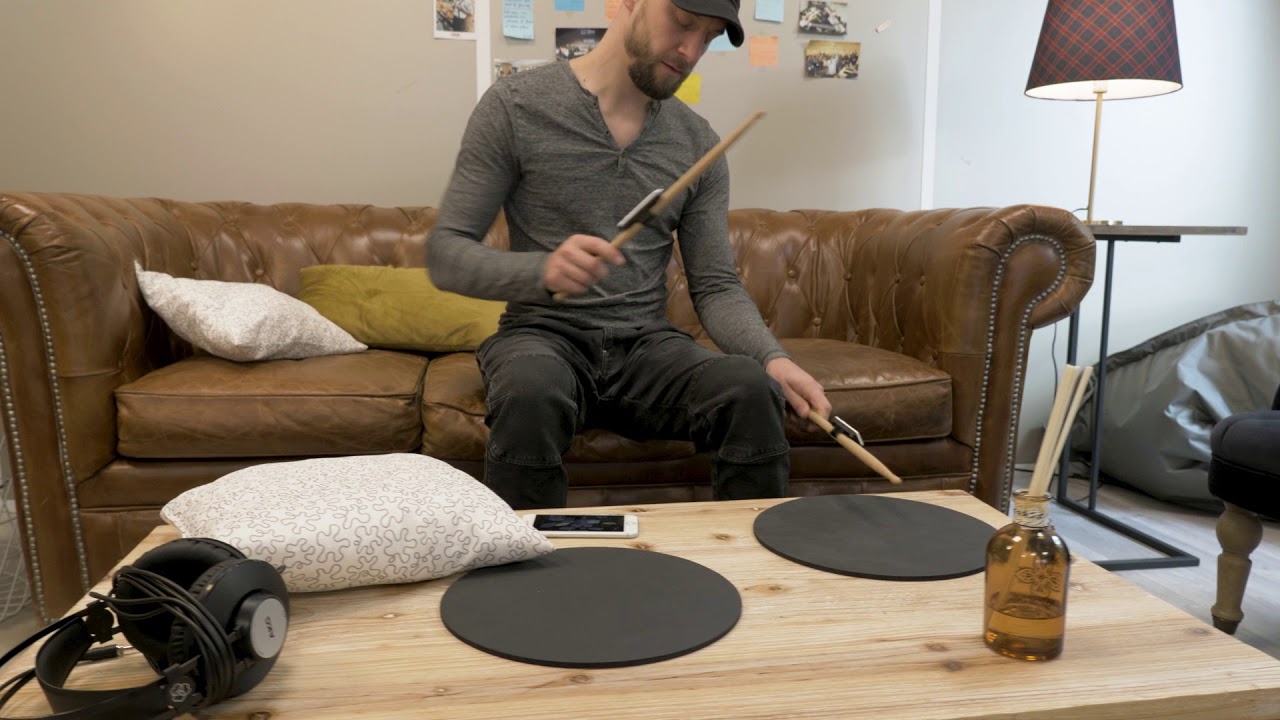 The first connected drums