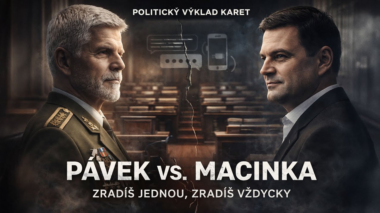 Politický výklad karet: Pávek vs. Macinka aneb Zradíš jednou, zradíš vždycky