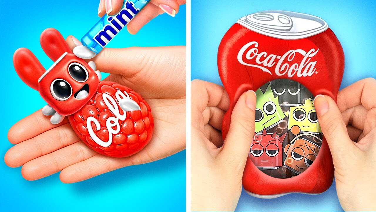Mints And Soda DO NOT Mix Well 🤣 *Sprunki Sodas Adventures And Cardboard Crafts*