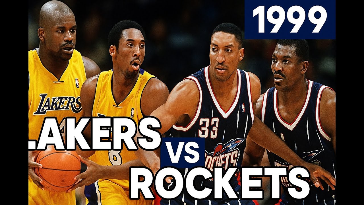 02/28/1999 Lakers vs. Rockets Kobe Bryant Full game