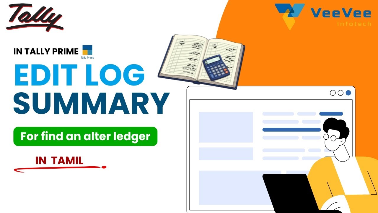 TallyPrime Edit Log — Find & Alter Ledger Changes in Seconds! ⚡| In tamil