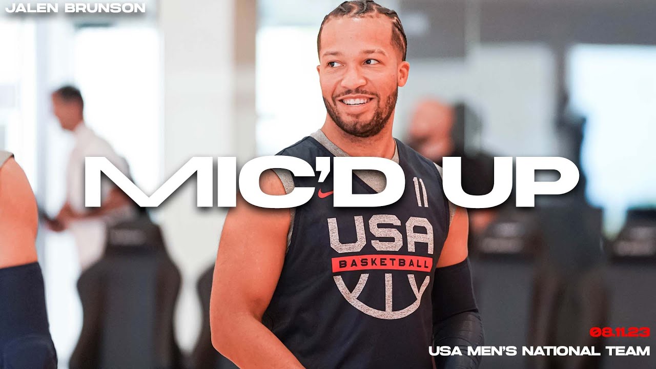 AT&T MIC'D UP // Jalen Brunson