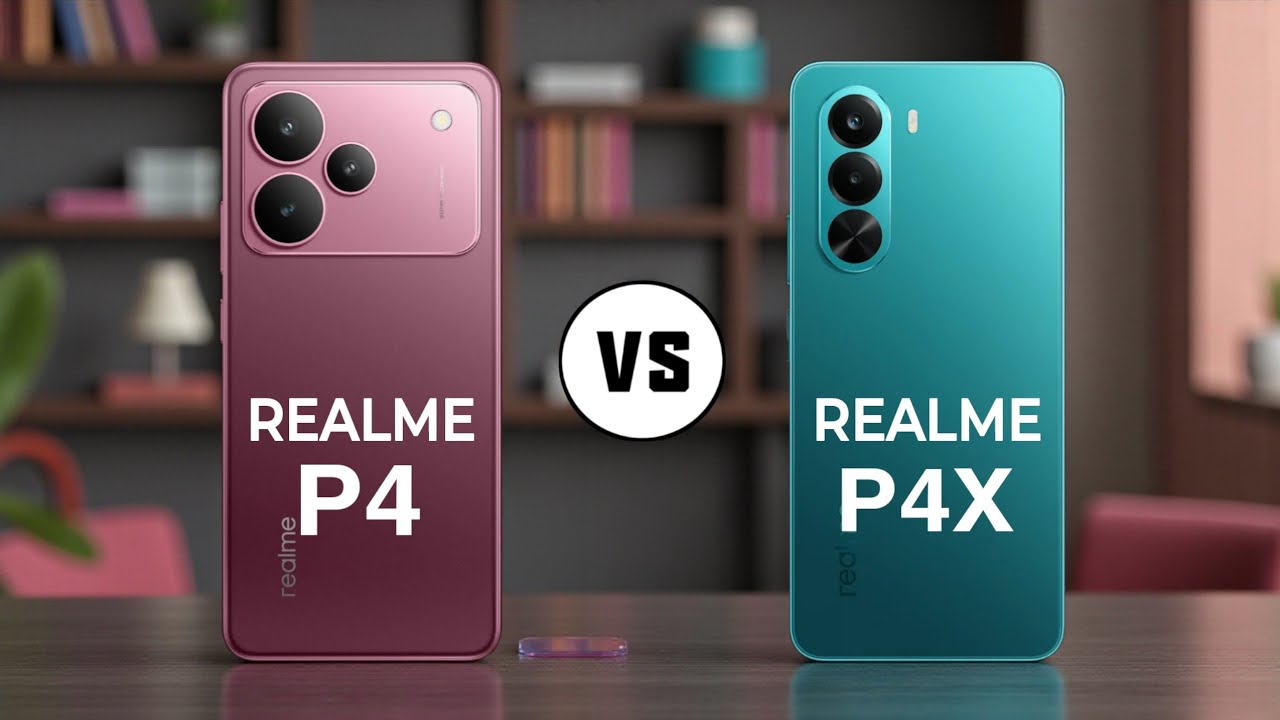 Realme P4 vs Realme P4X
