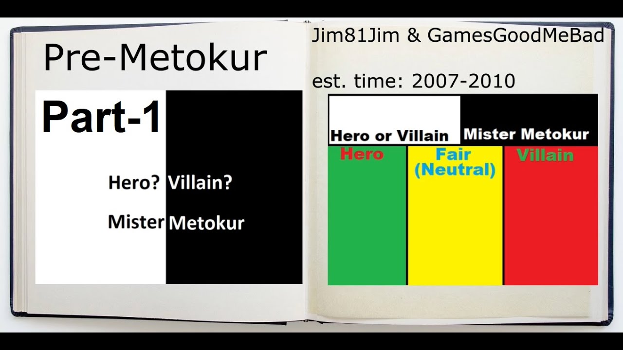 Hero or Villain: Mister Metokur - part-1: Jim81Jim