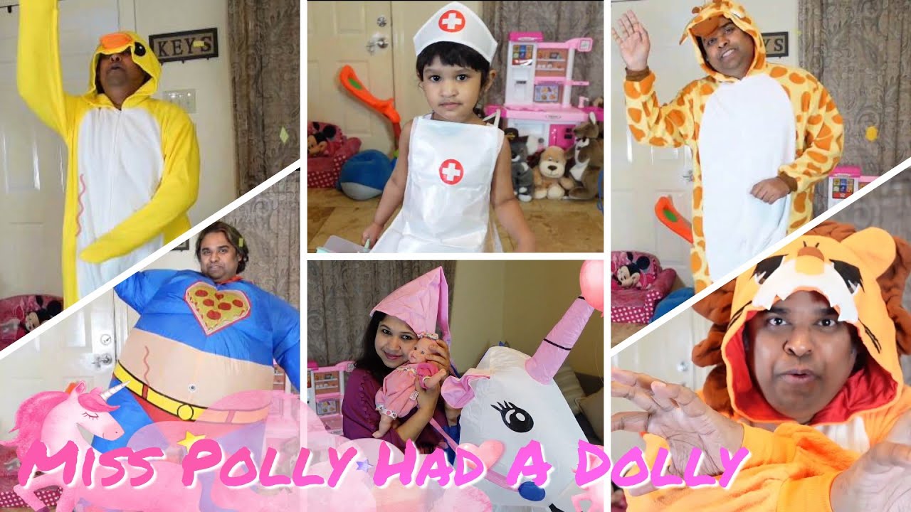 Miss Polly Had A Dolly | Nursery Rhymes | Kids Songs | The Michelle Show