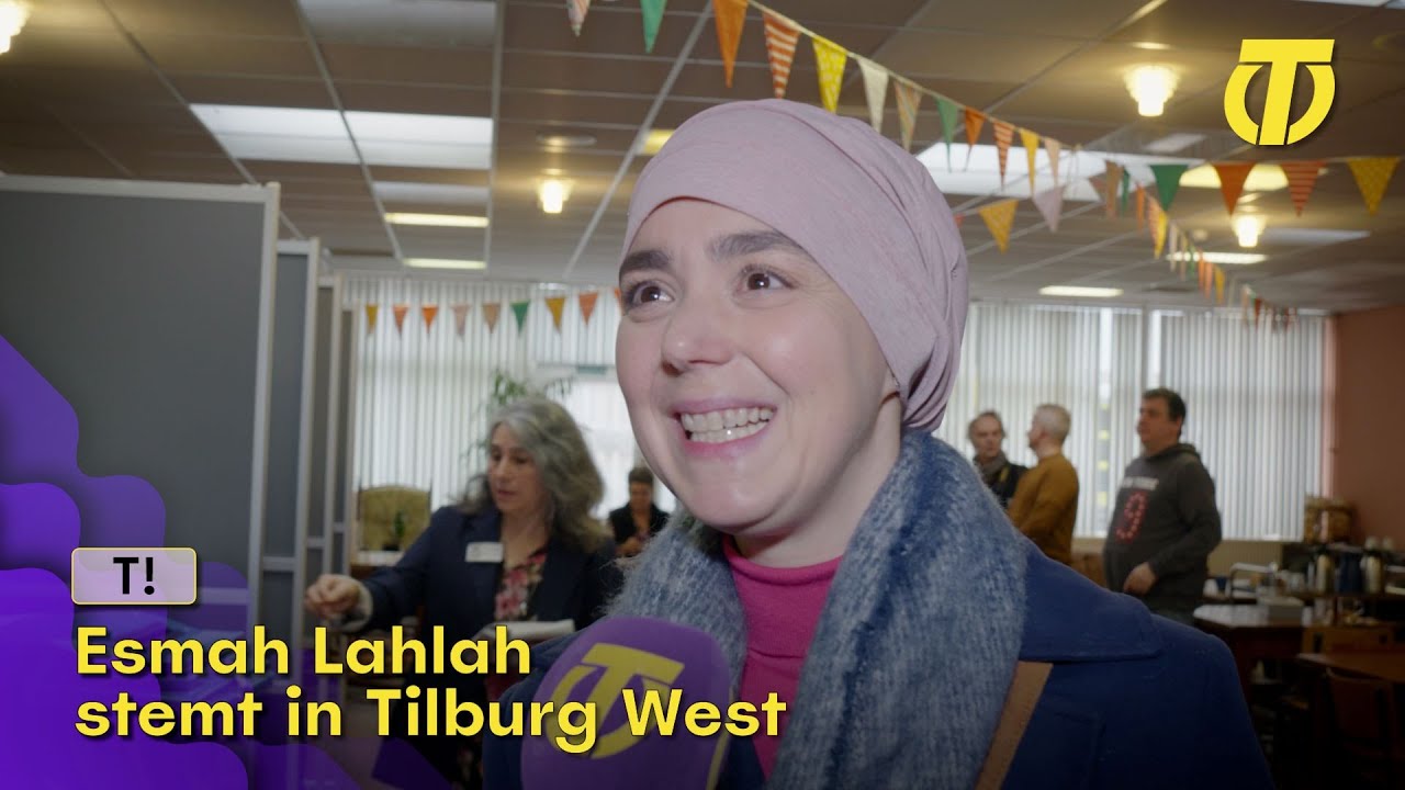Nieuws - Esmah Lahlah stemt in Tilburg West